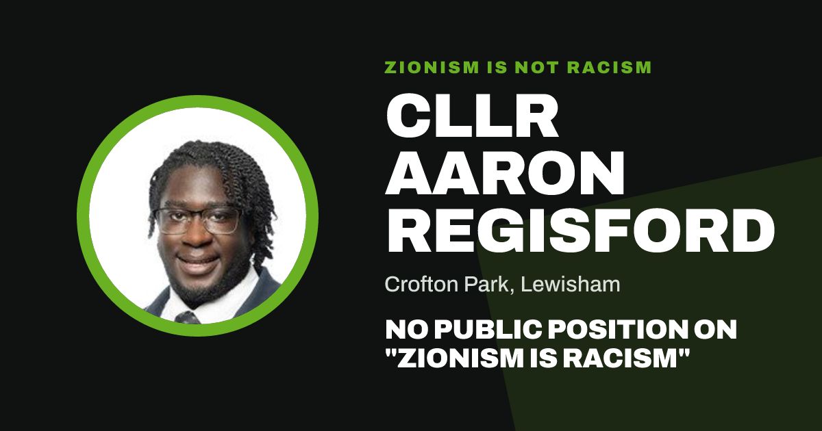 Share image: Cllr Aaron Regisford, Crofton Park ward, Lewisham