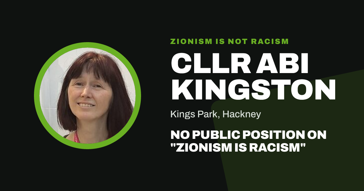 Share image: Cllr Abi Kingston, Kings Park ward, Hackney
