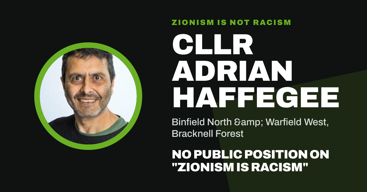 Share image: Cllr Adrian Haffegee, Binfield North & Warfield West ward, Bracknell Forest