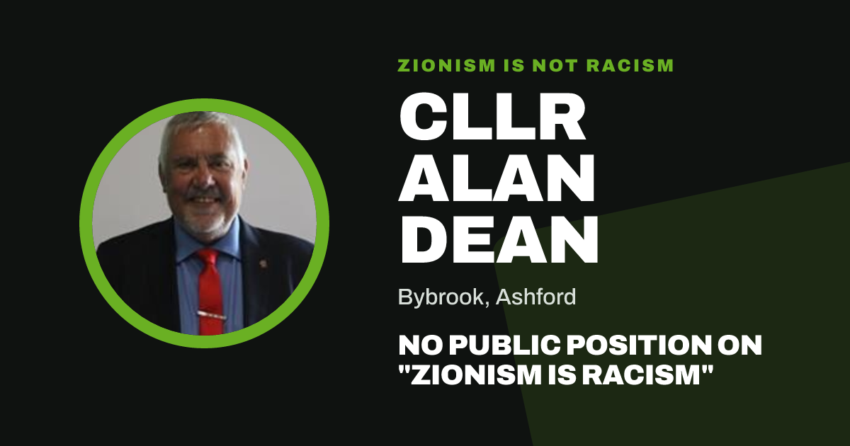 Share image: Cllr Alan Dean, Bybrook ward, Ashford