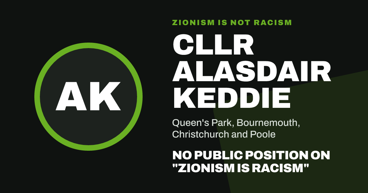 Share image: Cllr Alasdair Keddie, Queen's Park ward, Bournemouth, Christchurch and Poole