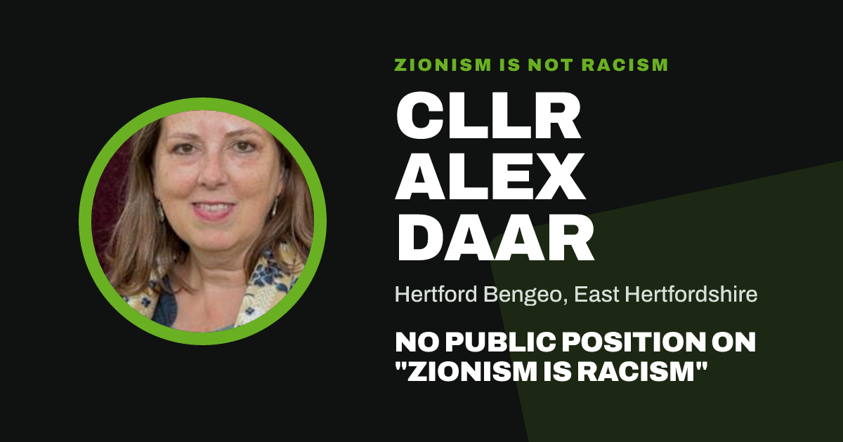 Share image: Cllr Alex Daar, Hertford Bengeo ward, East Hertfordshire
