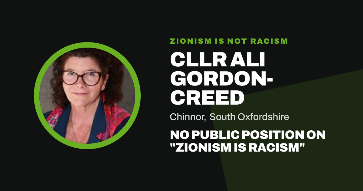 Share image: Cllr Ali Gordon-Creed, Chinnor ward, South Oxfordshire