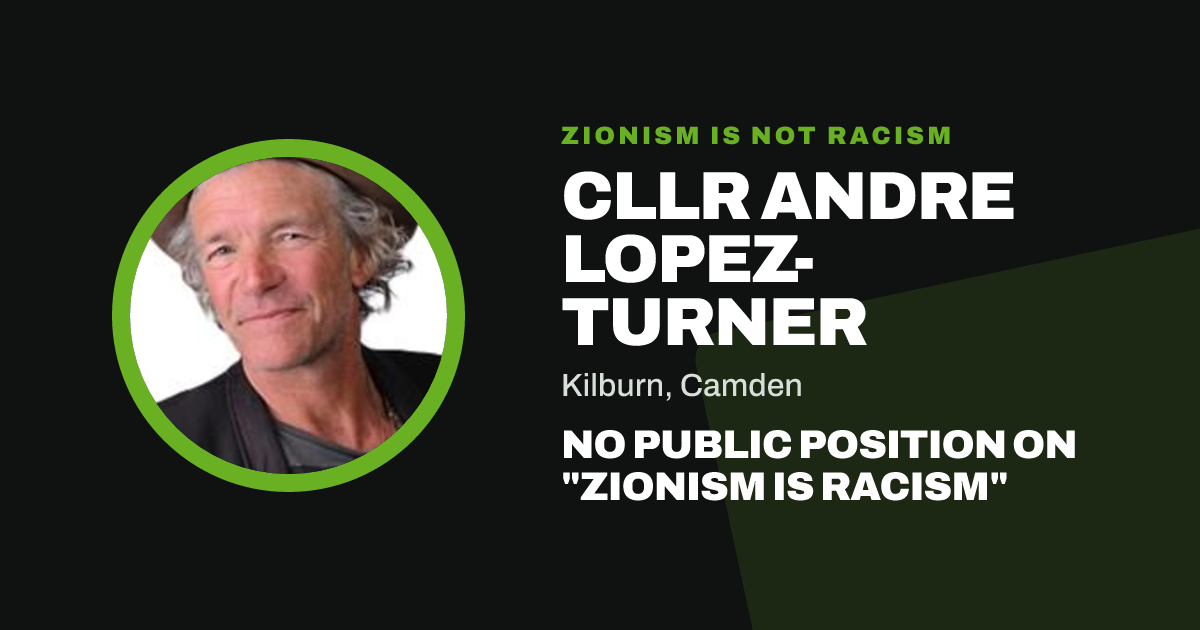 Share image: Cllr Andre Lopez-Turner, Kilburn ward, Camden
