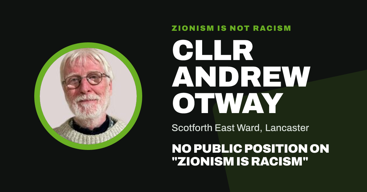 Share image: Cllr Andrew Otway, Scotforth East Ward ward, Lancaster