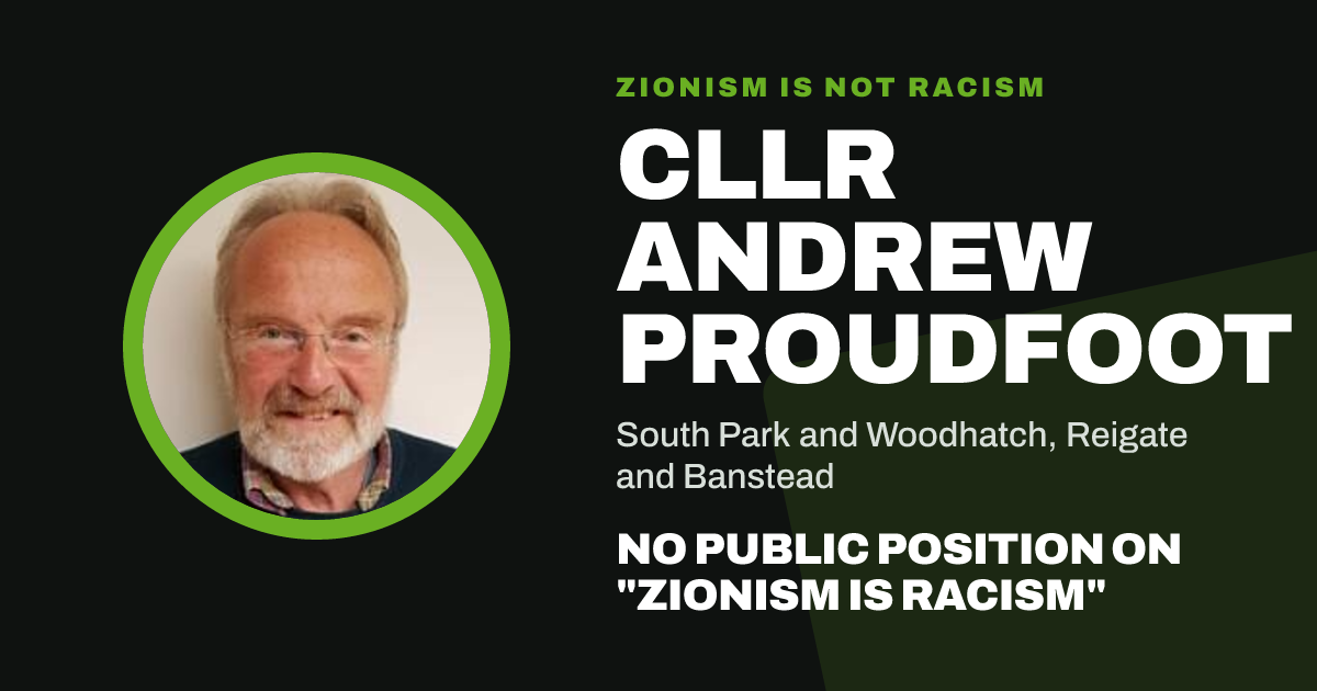 Share image: Cllr Andrew Proudfoot, South Park and Woodhatch ward, Reigate and Banstead