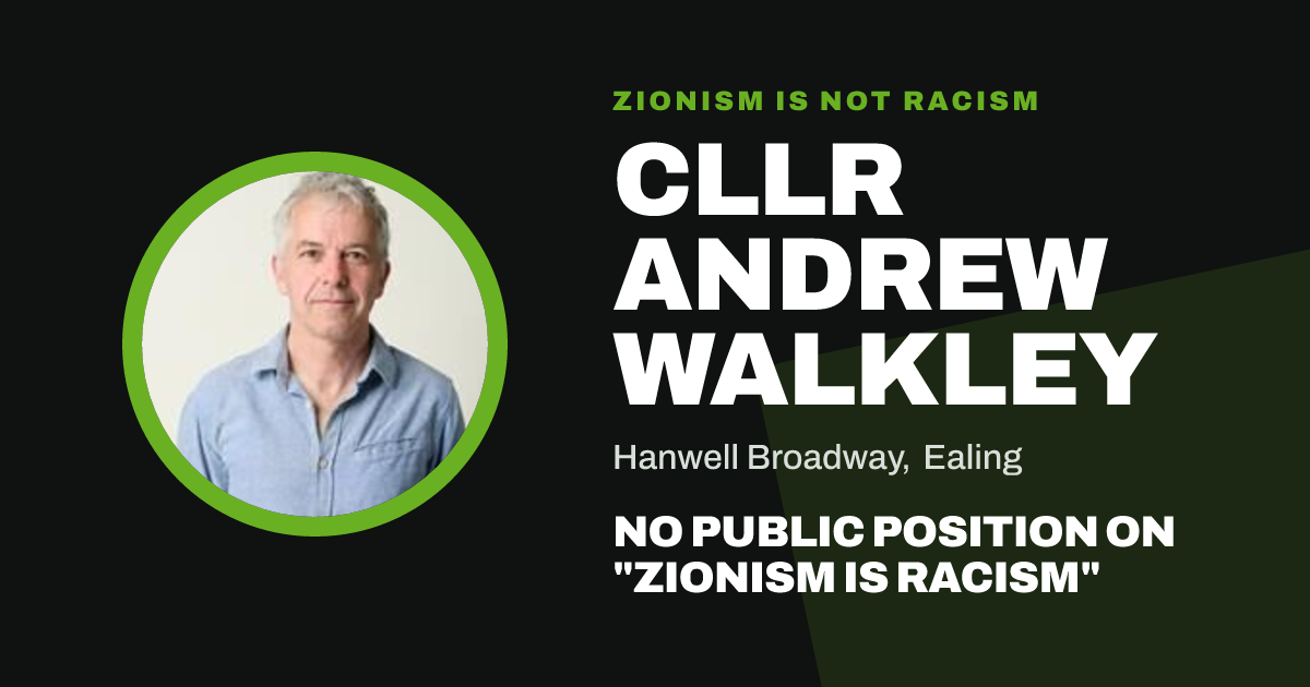 Share image: Cllr Andrew Walkley, Hanwell Broadway ward, Ealing