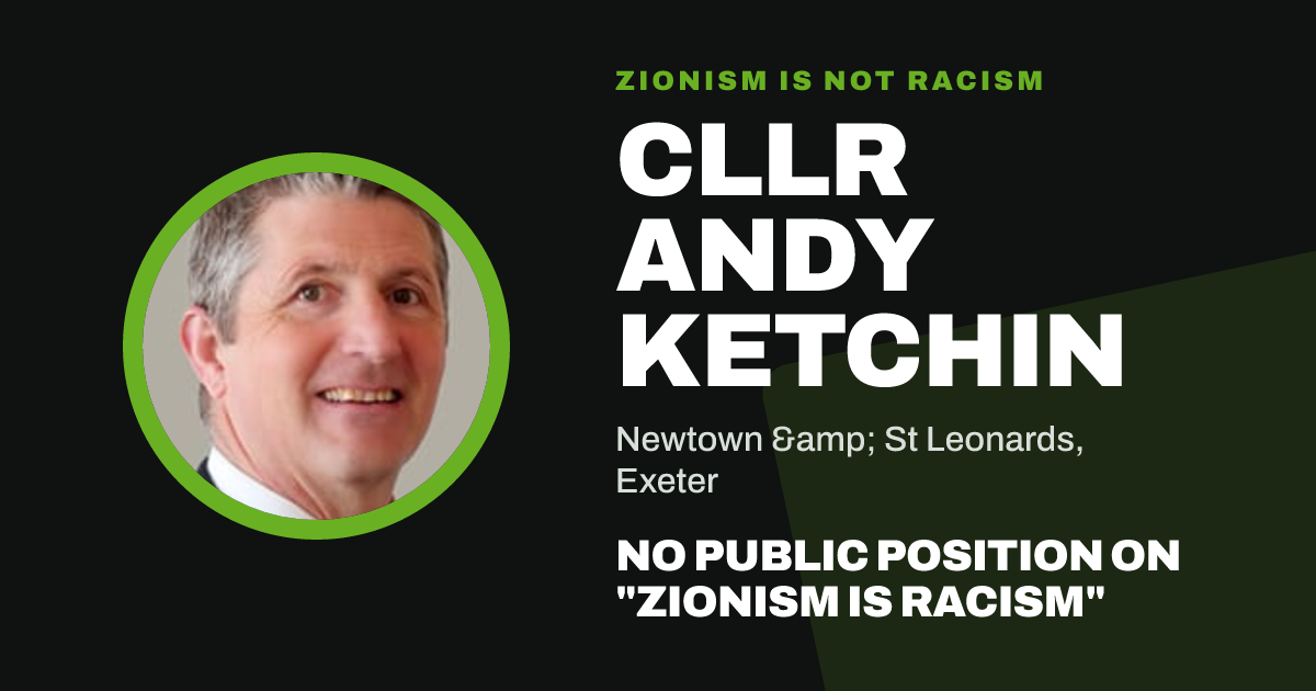 Share image: Cllr Andy Ketchin, Newtown & St Leonards ward, Exeter