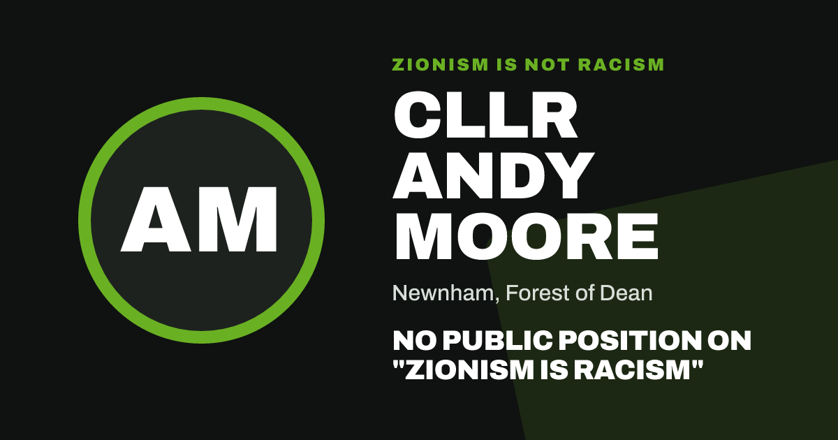 Share image: Cllr Andy Moore, Newnham ward, Forest of Dean