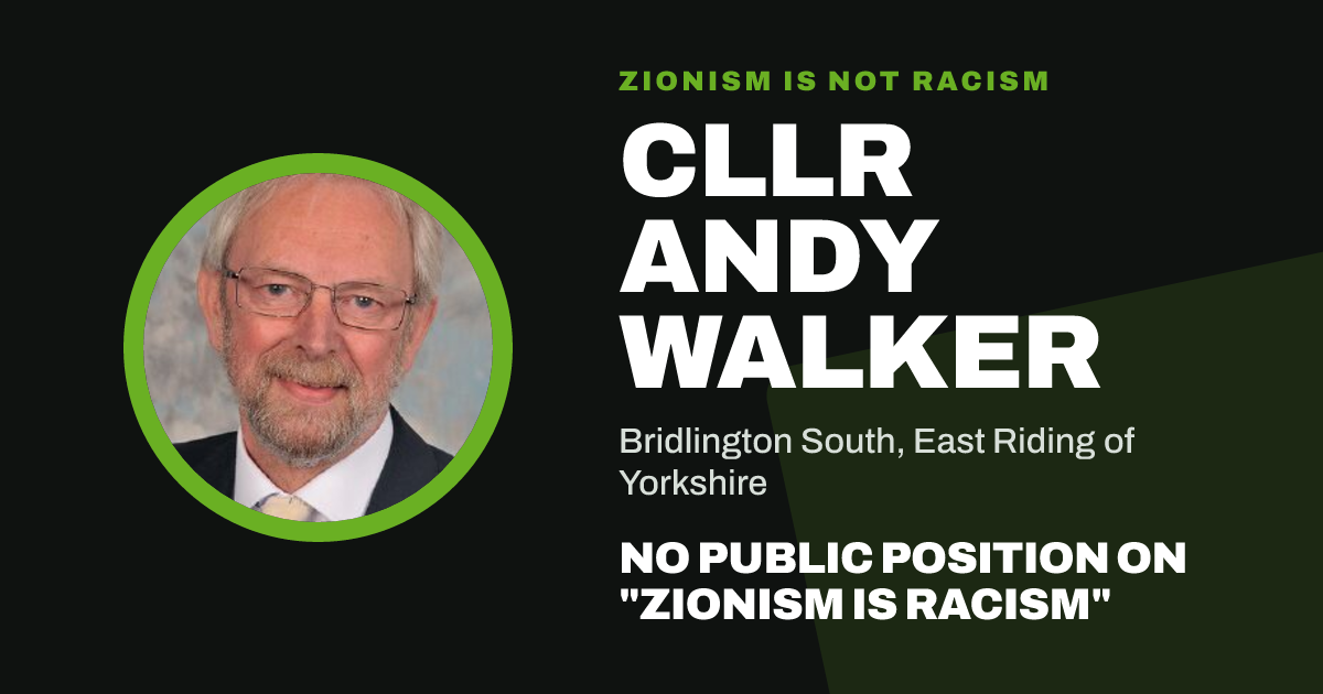 Share image: Cllr Andy Walker, Bridlington South ward, East Riding of Yorkshire
