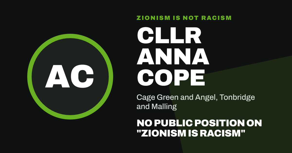Share image: Cllr Anna Cope, Cage Green and Angel ward, Tonbridge and Malling