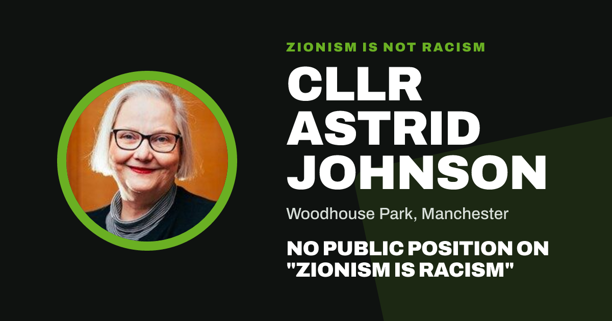 Share image: Cllr Astrid Johnson, Woodhouse Park ward, Manchester