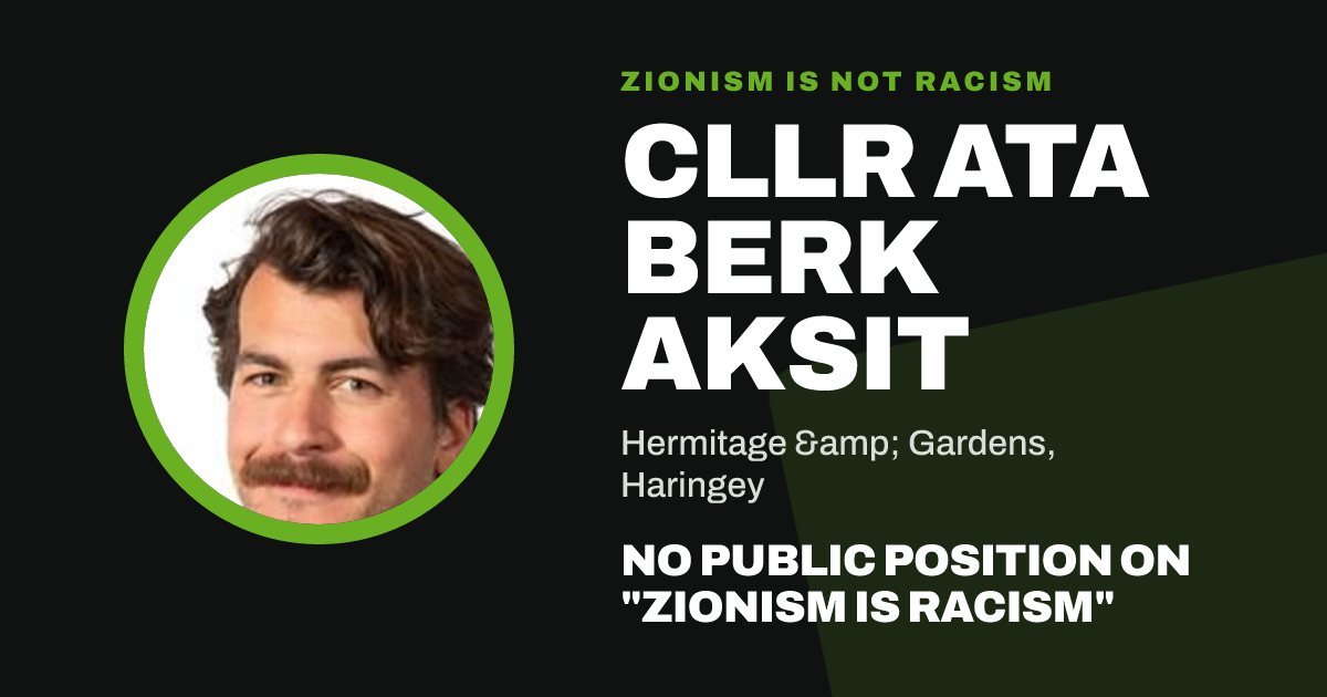 Share image: Cllr Ata Berk Aksit, Hermitage & Gardens ward, Haringey