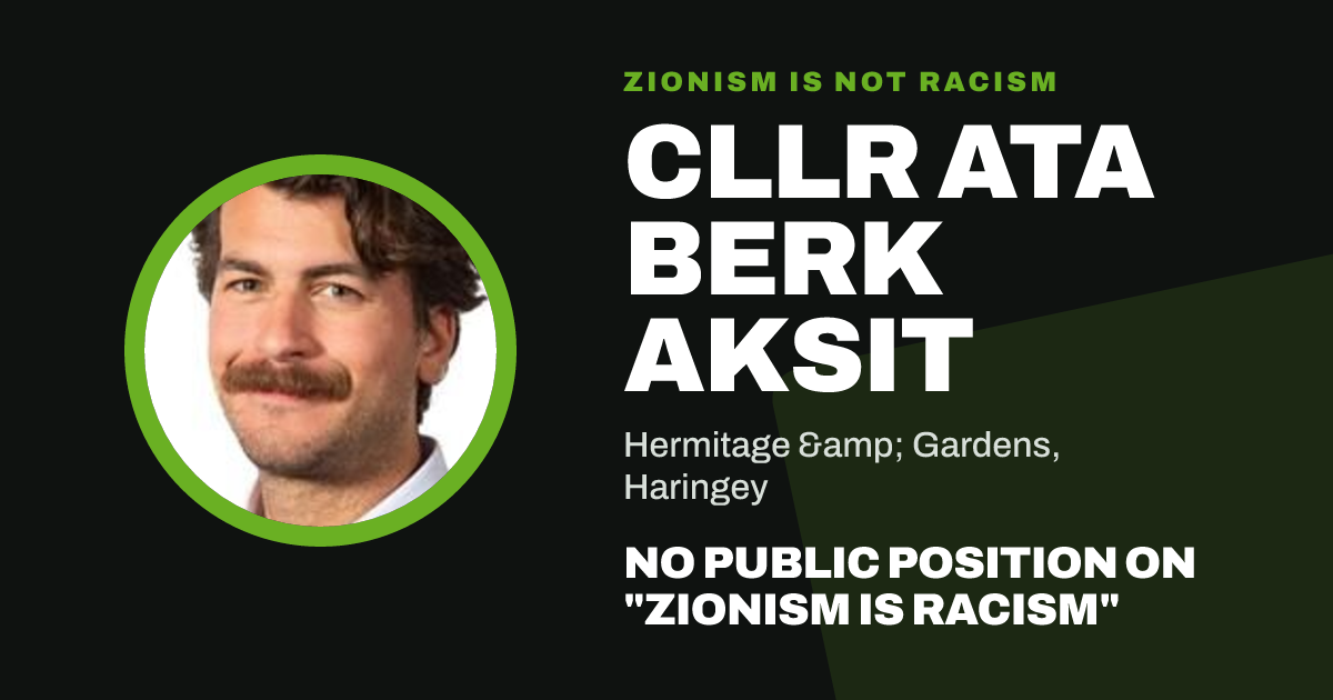 Share image: Cllr Ata Berk Aksit, Hermitage & Gardens ward, Haringey
