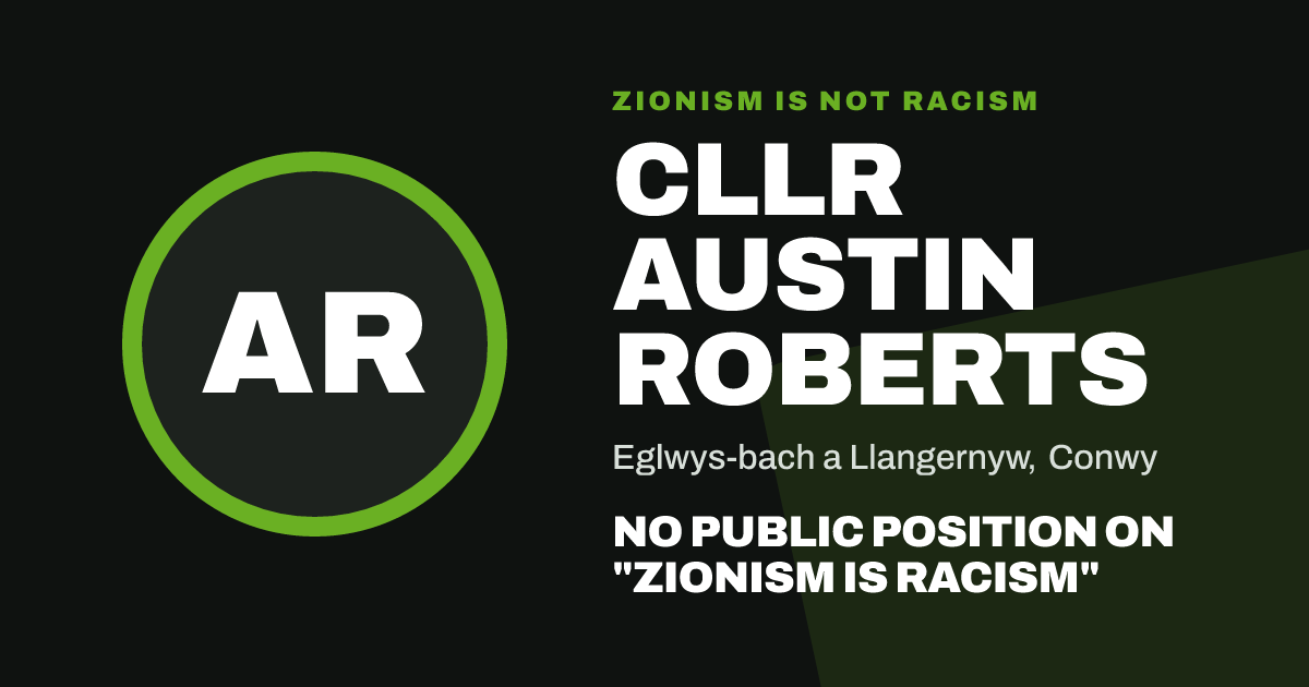 Share image: Cllr Austin Roberts, Eglwys-bach a Llangernyw ward, Conwy