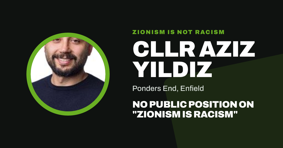 Share image: Cllr Aziz Yildiz, Ponders End ward, Enfield