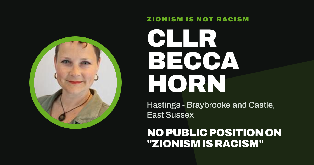 Share image: Cllr Becca Horn, Hastings - Braybrooke and Castle ward, East Sussex
