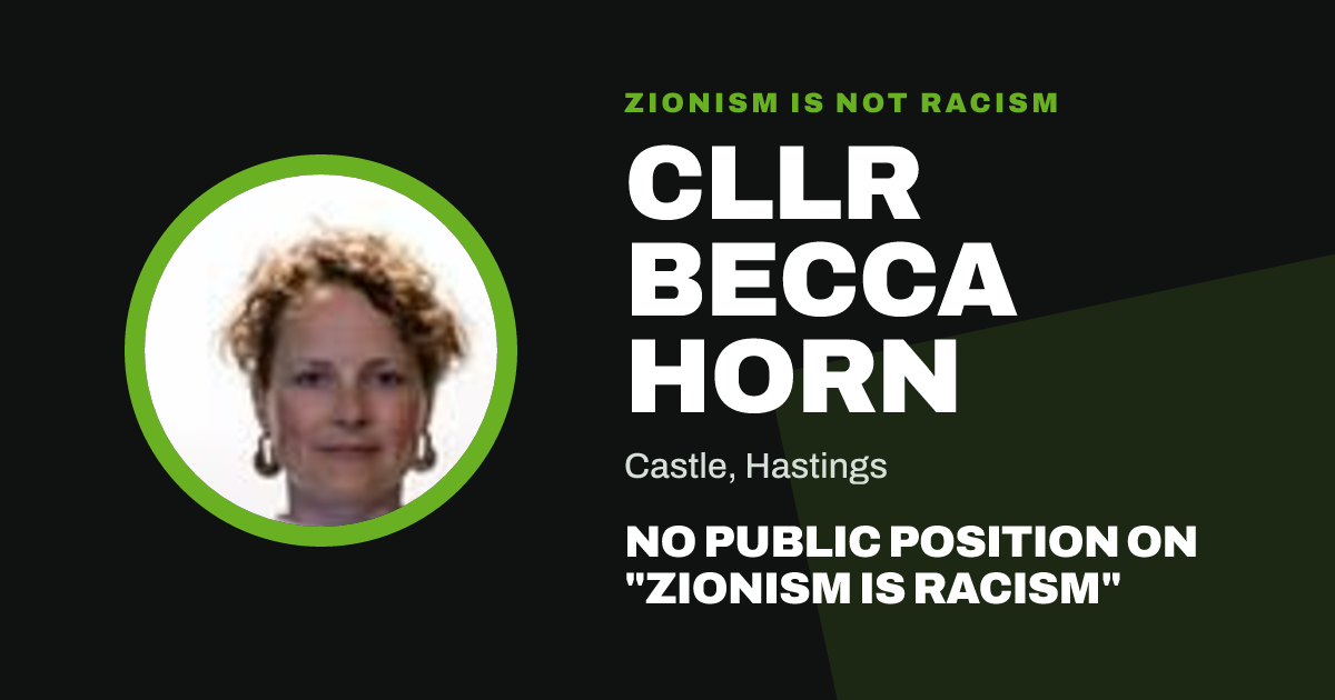 Share image: Cllr Becca Horn, Castle ward, Hastings