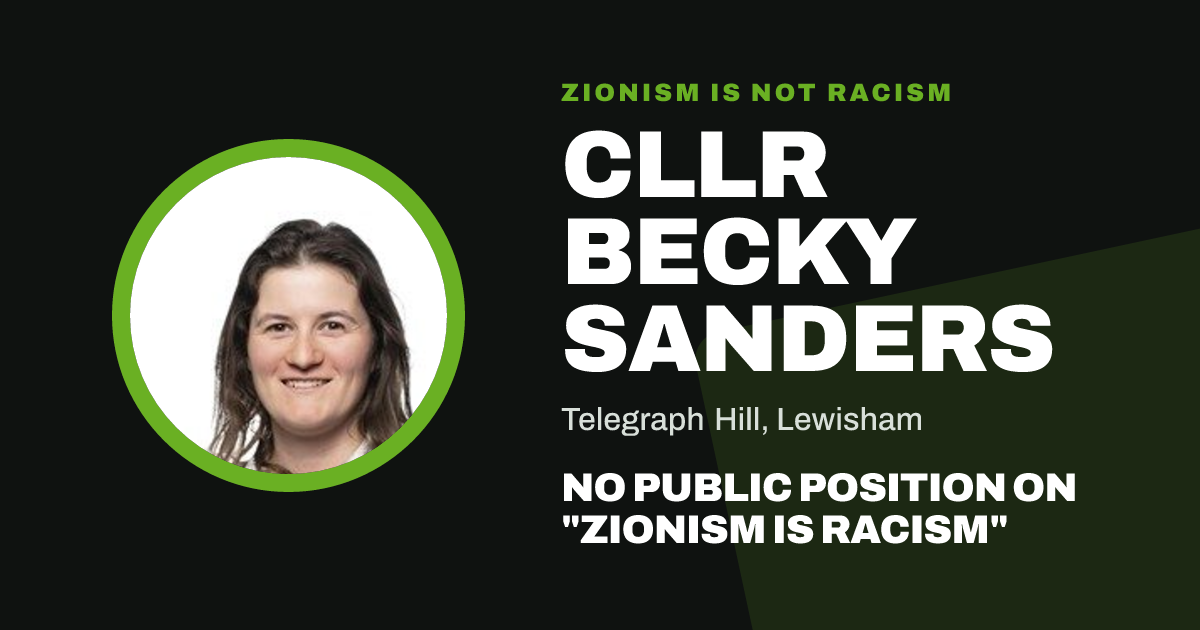 Share image: Cllr Becky Sanders, Telegraph Hill ward, Lewisham
