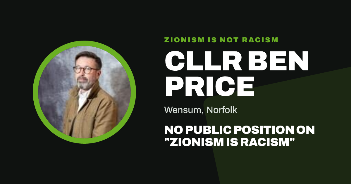 Share image: Cllr Ben Price, Wensum ward, Norfolk