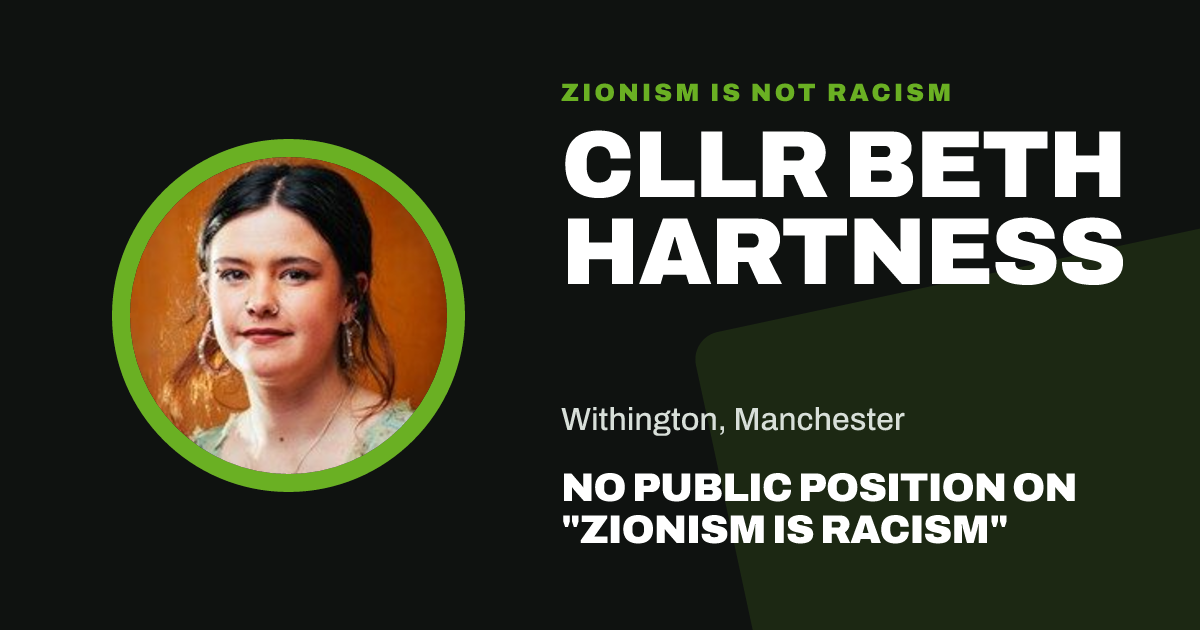 Share image: Cllr Beth Hartness, Withington ward, Manchester