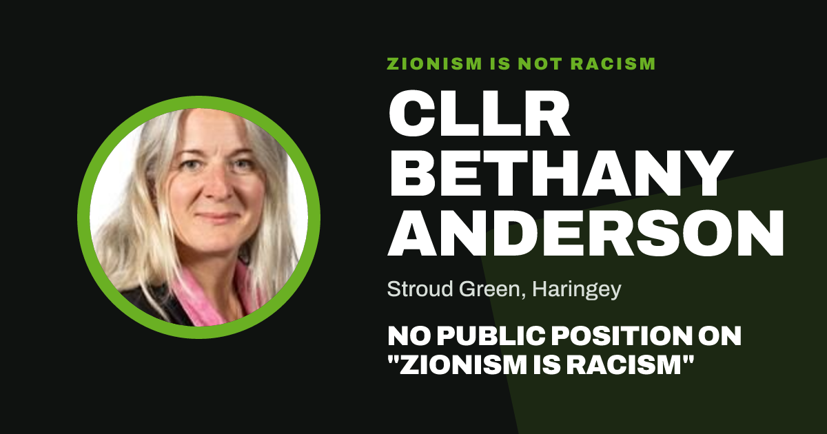 Share image: Cllr Bethany Anderson, Stroud Green ward, Haringey