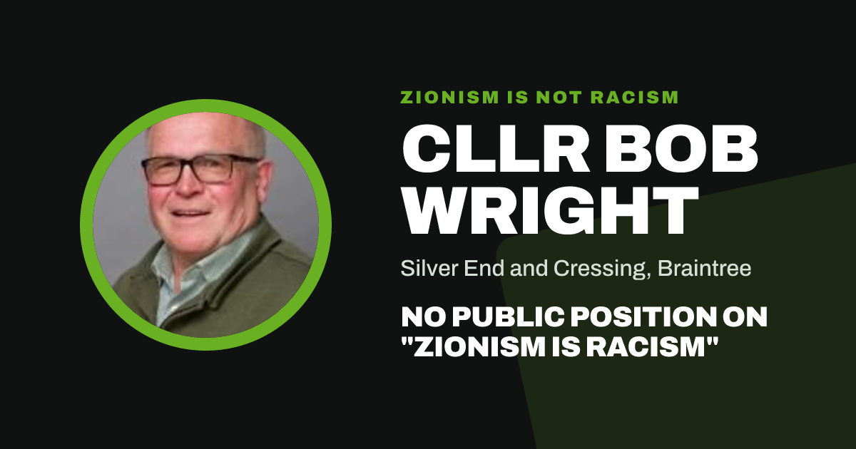 Share image: Cllr Bob Wright, Silver End and Cressing ward, Braintree