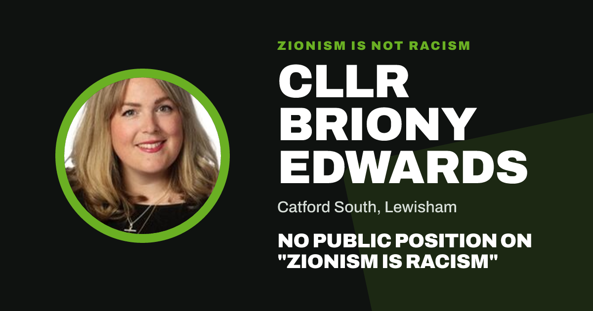 Share image: Cllr Briony Edwards, Catford South ward, Lewisham