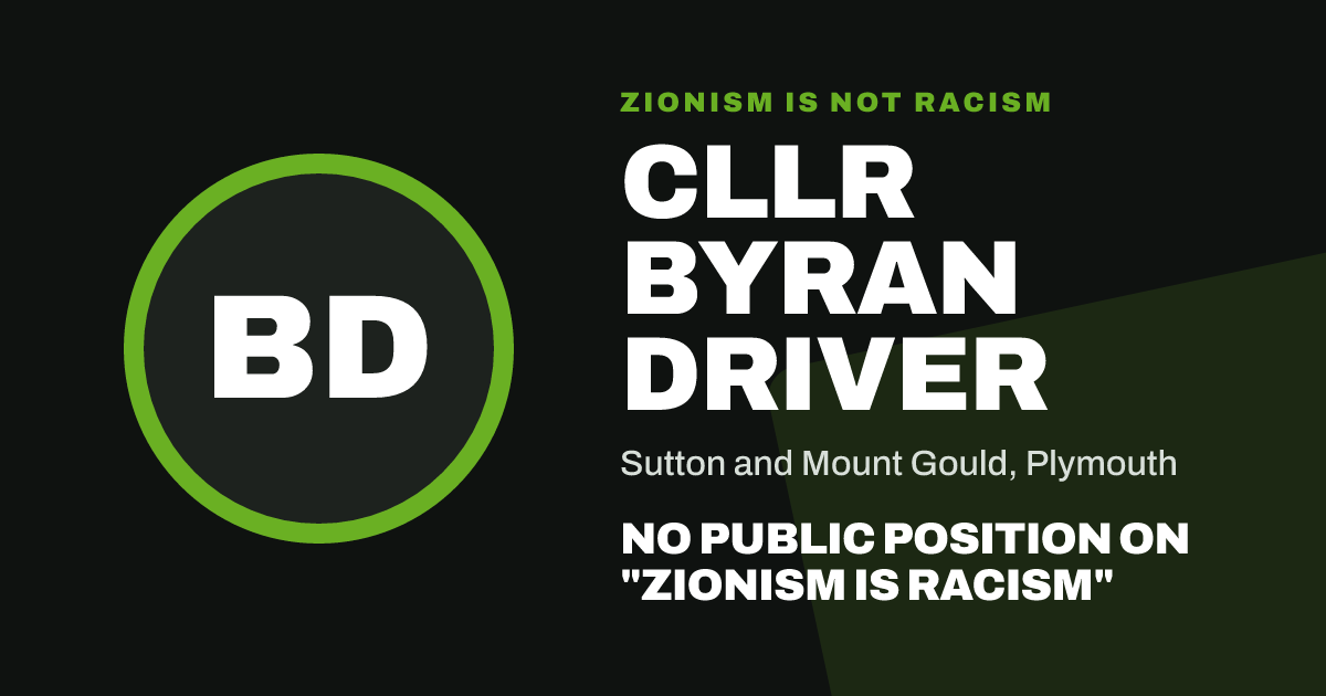 Share image: Cllr Byran Driver, Sutton and Mount Gould ward, Plymouth