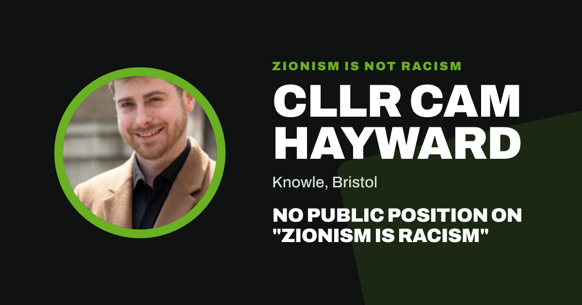 Share image: Cllr Cam Hayward, Knowle ward, Bristol