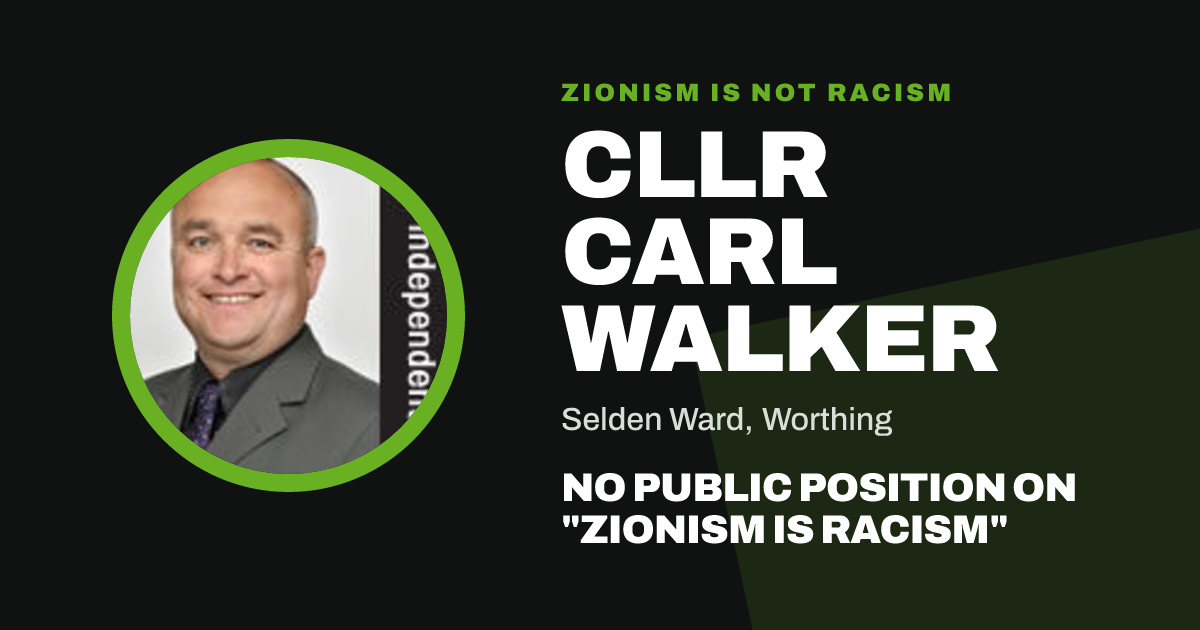 Share image: Cllr Carl Walker, Selden Ward ward, Worthing