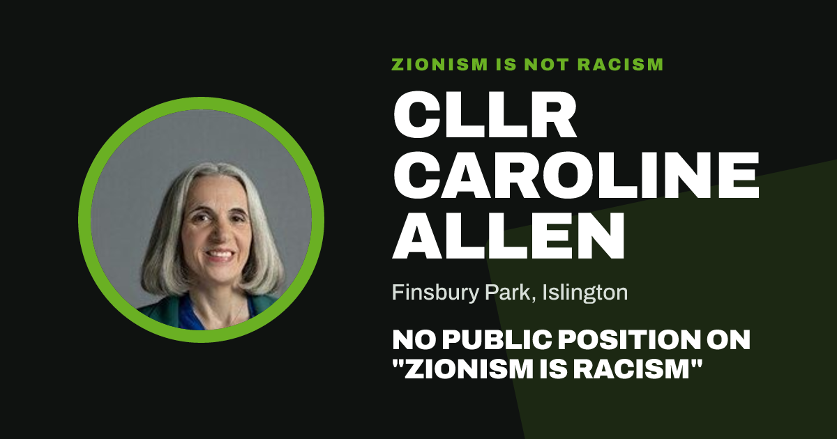 Share image: Cllr Caroline Allen, Finsbury Park ward, Islington