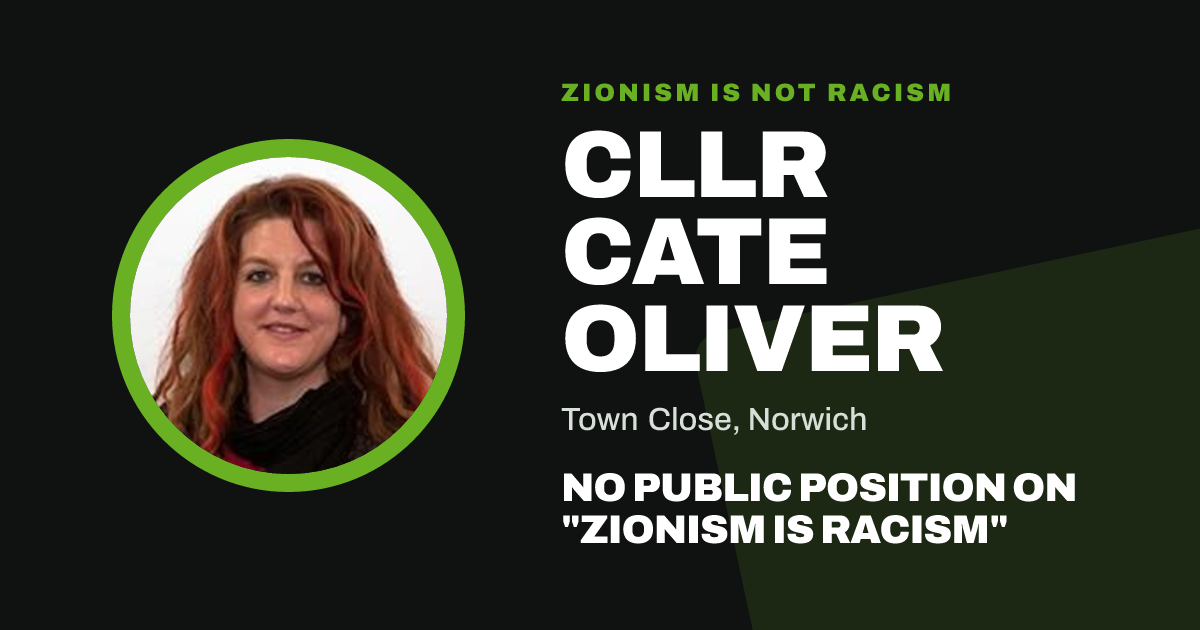 Share image: Cllr Cate Oliver, Town Close ward, Norwich