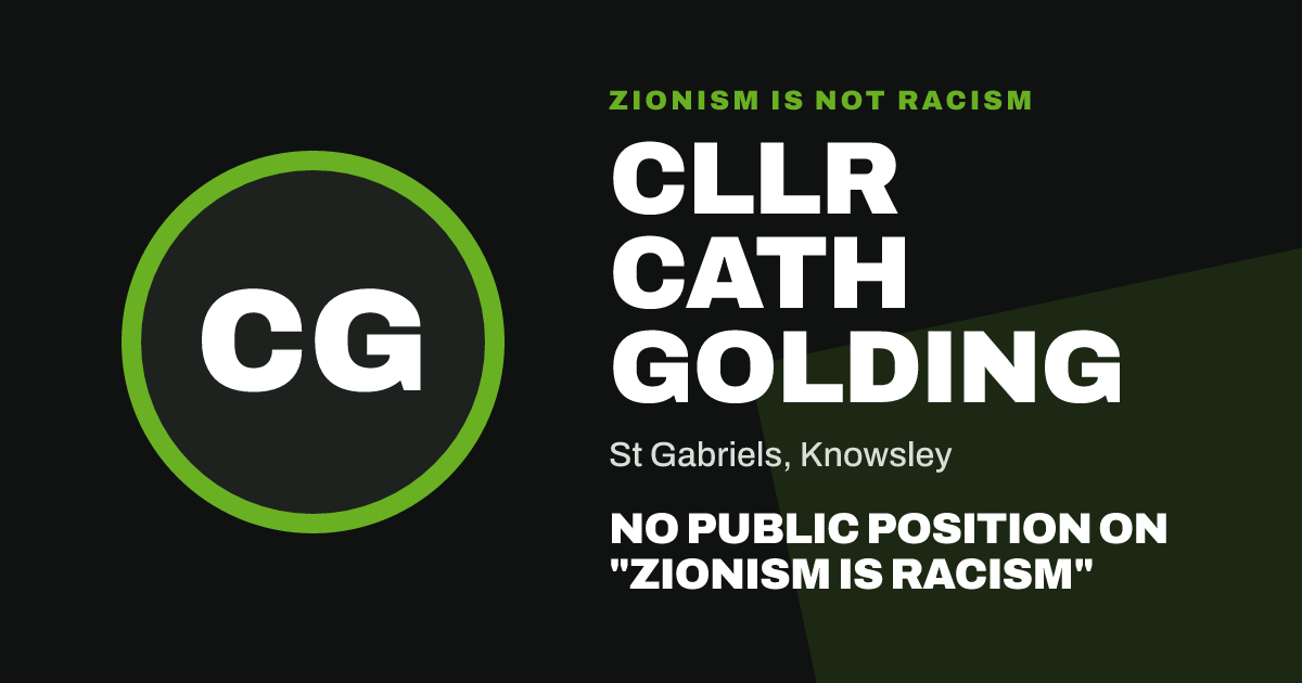 Share image: Cllr Cath Golding, St Gabriels ward, Knowsley