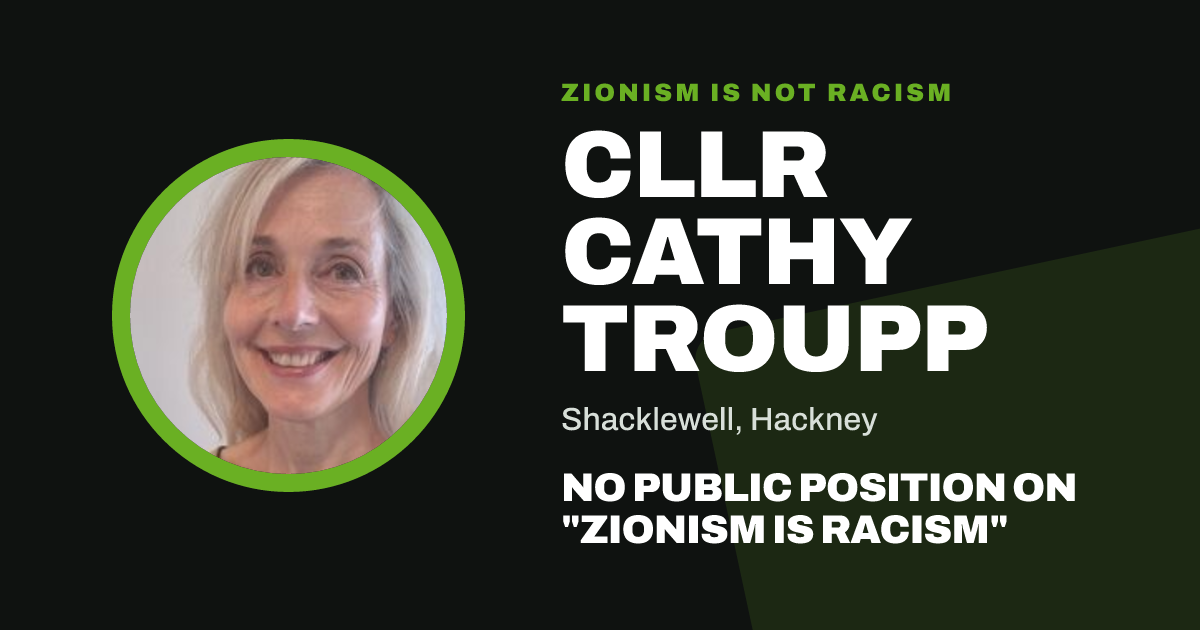 Share image: Cllr Cathy Troupp, Shacklewell ward, Hackney