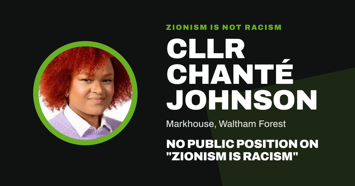 Share image: Cllr Chanté Johnson, Markhouse ward, Waltham Forest