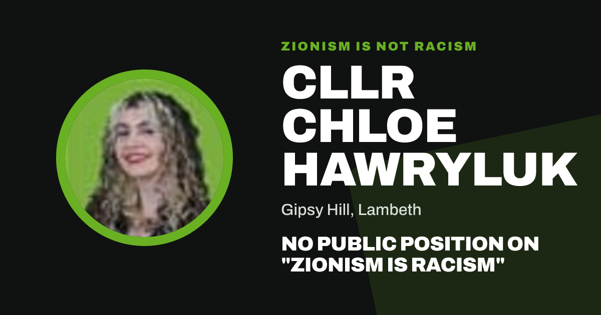 Share image: Cllr Chloe Hawryluk, Gipsy Hill ward, Lambeth