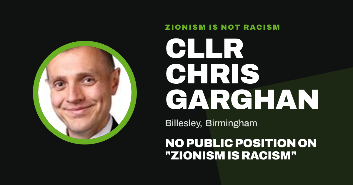 Share image: Cllr Chris Garghan, Billesley ward, Birmingham