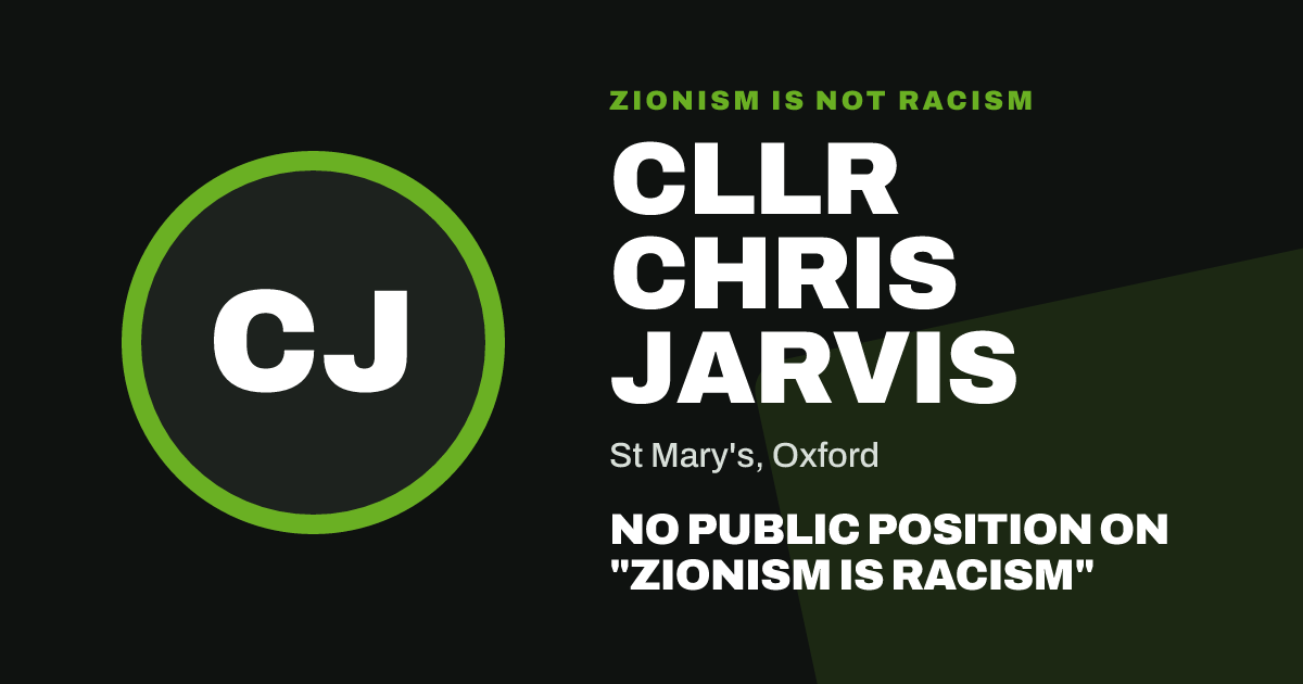Share image: Cllr Chris Jarvis, St Mary's ward, Oxford