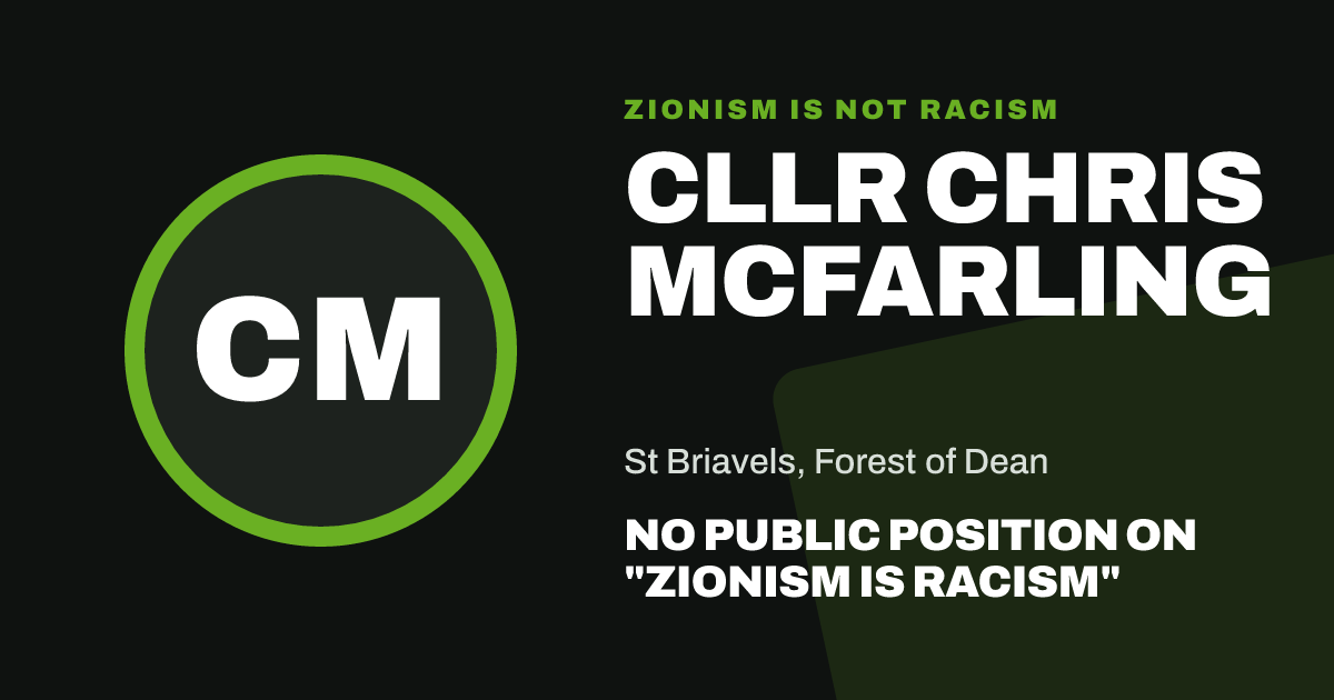 Share image: Cllr Chris McFarling, St Briavels ward, Forest of Dean
