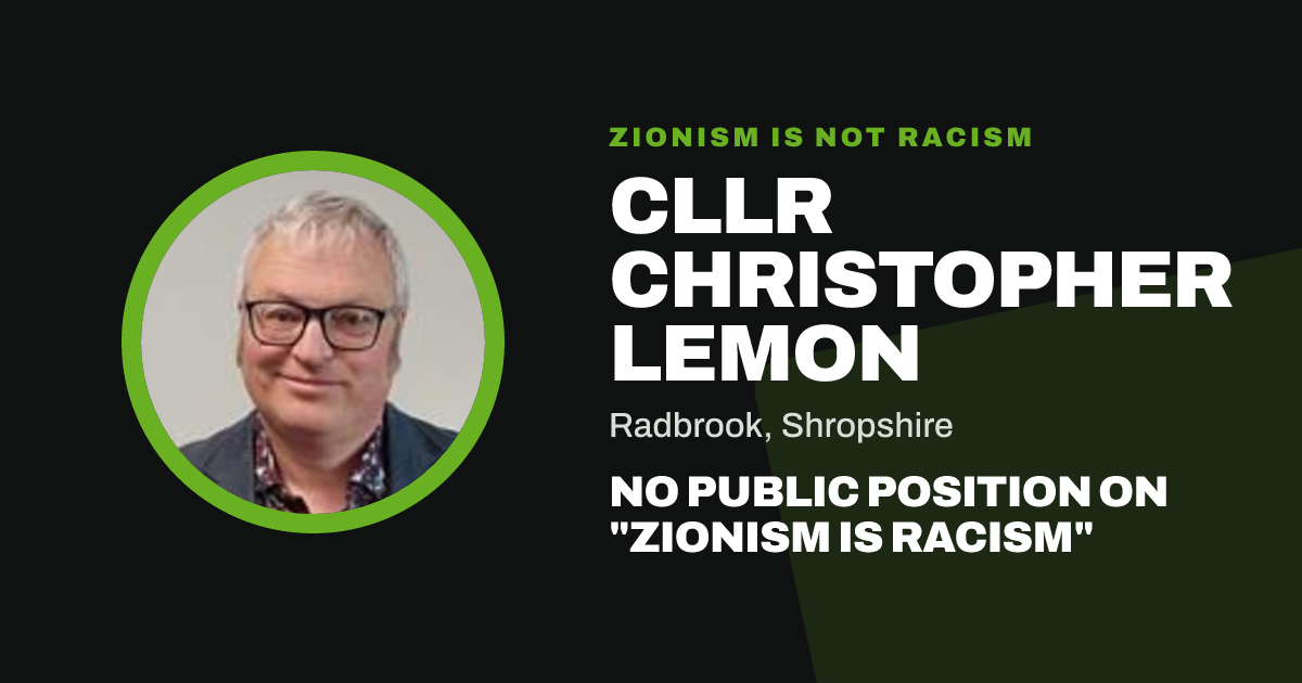 Share image: Cllr Christopher Lemon, Radbrook ward, Shropshire