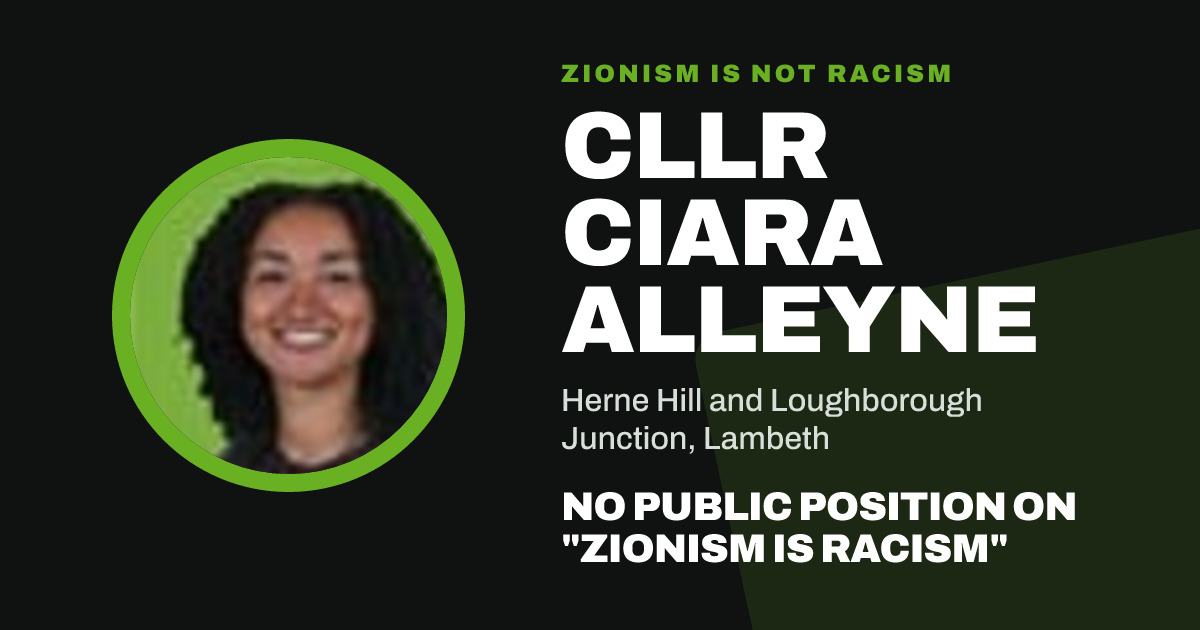 Share image: Cllr Ciara Alleyne, Herne Hill and Loughborough Junction ward, Lambeth