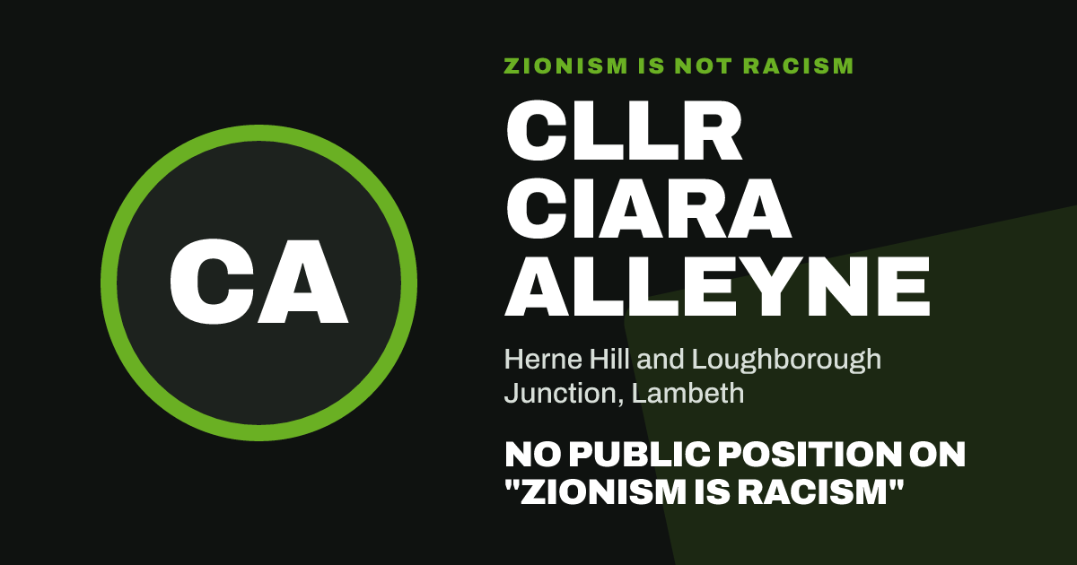 Share image: Cllr Ciara Alleyne, Herne Hill and Loughborough Junction ward, Lambeth
