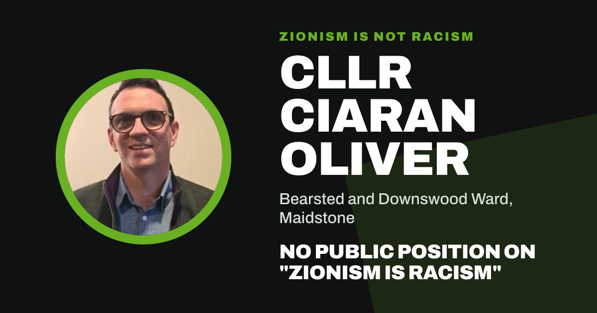 Share image: Cllr Ciaran Oliver, Bearsted and Downswood Ward ward, Maidstone