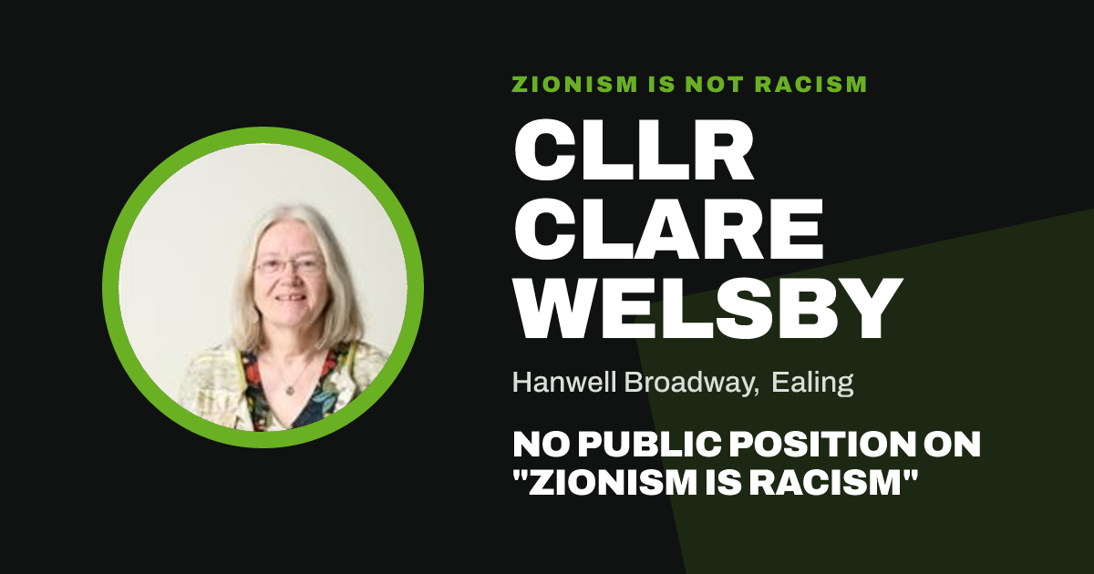 Share image: Cllr Clare Welsby, Hanwell Broadway ward, Ealing