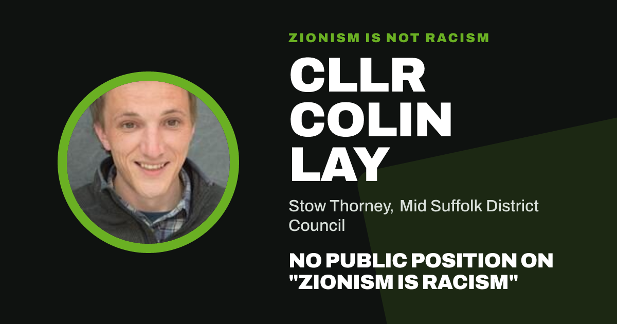 Share image: Cllr Colin Lay, Stow Thorney ward, Mid Suffolk District Council
