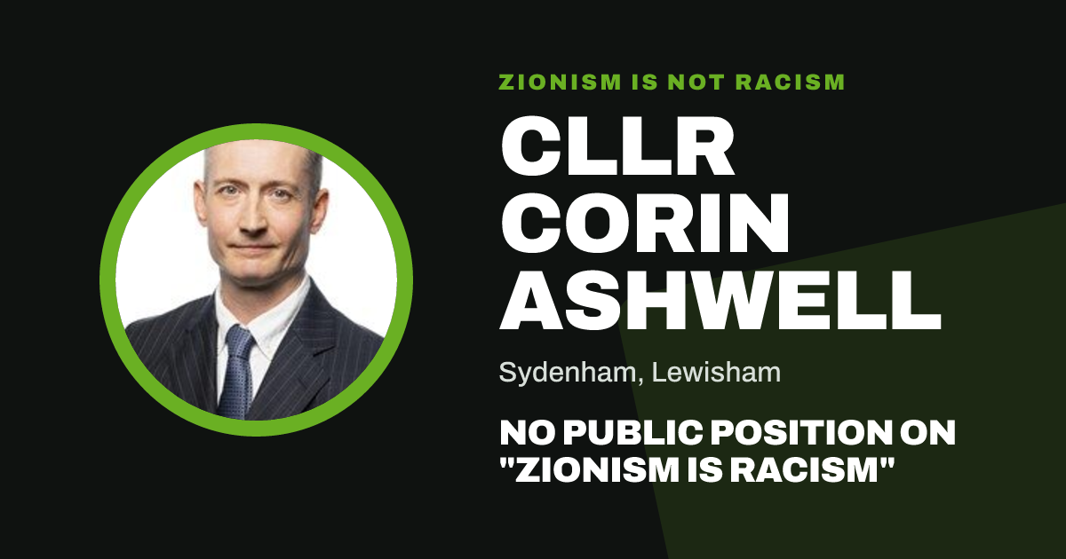 Share image: Cllr Corin Ashwell, Sydenham ward, Lewisham