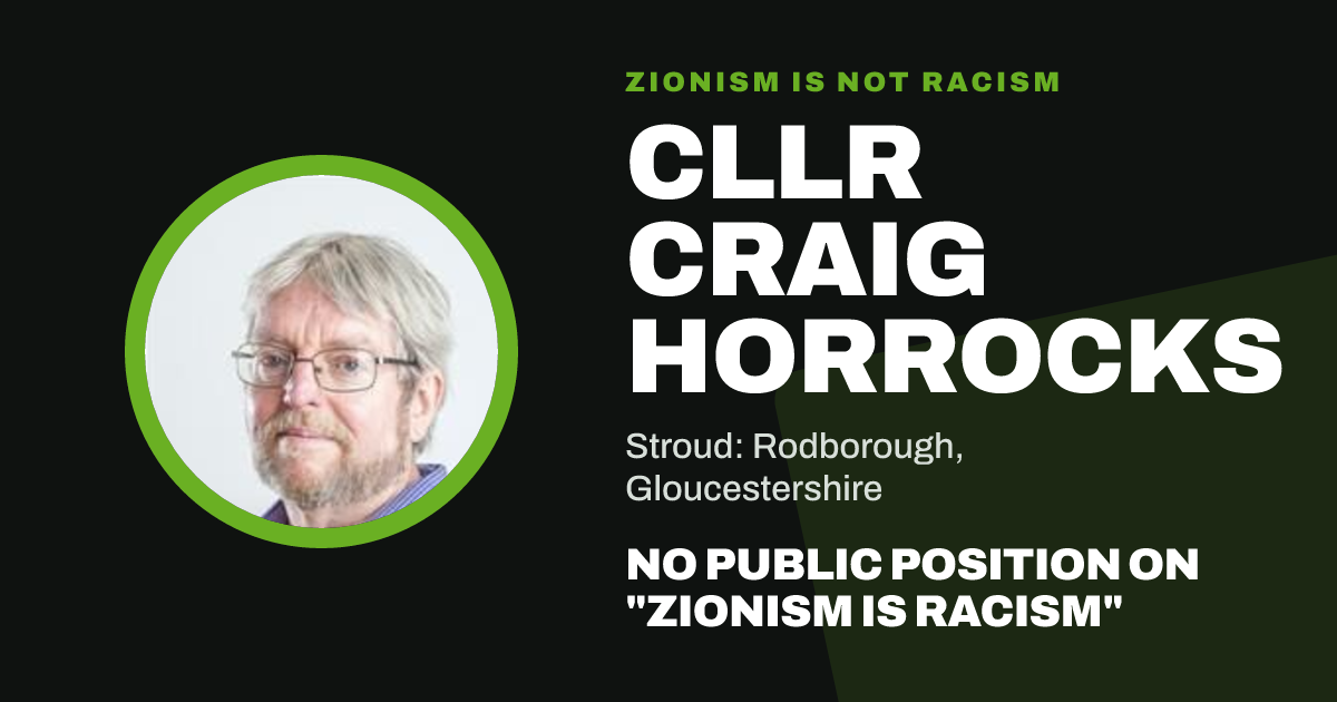 Share image: Cllr Craig Horrocks, Stroud: Rodborough ward, Gloucestershire