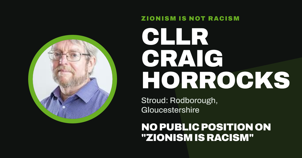 Share image: Cllr Craig Horrocks, Stroud: Rodborough ward, Gloucestershire
