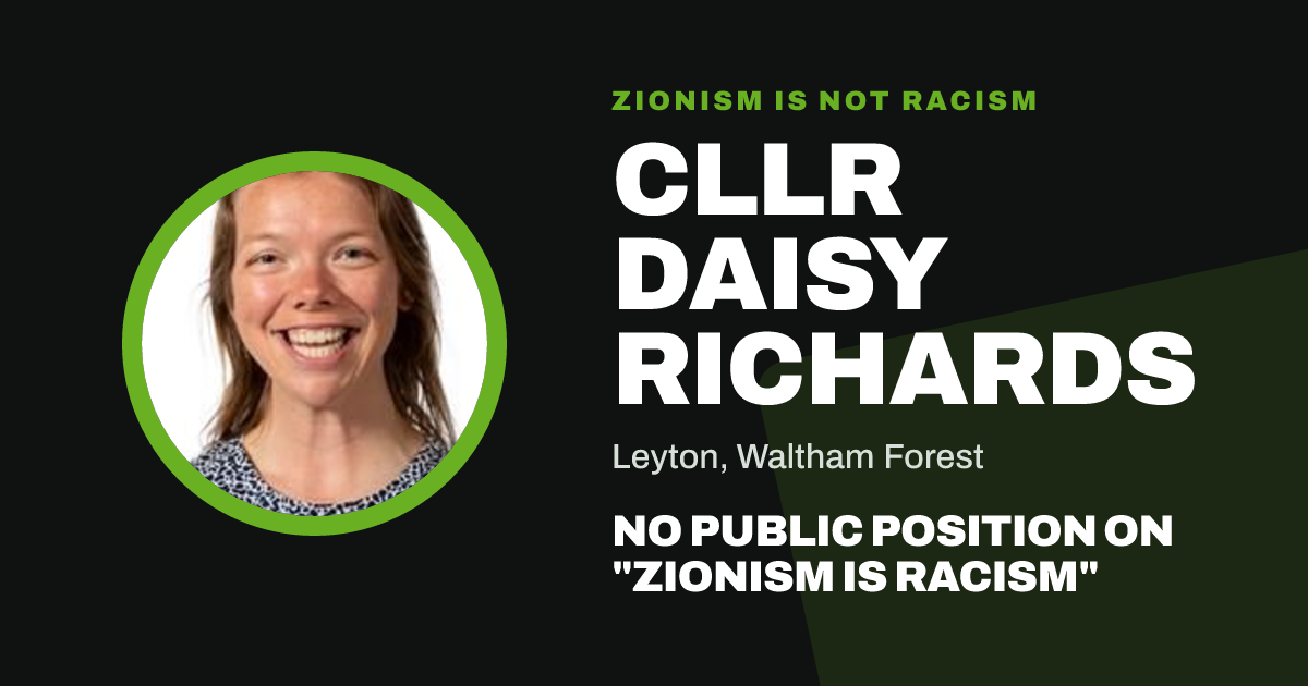 Share image: Cllr Daisy Richards, Leyton ward, Waltham Forest